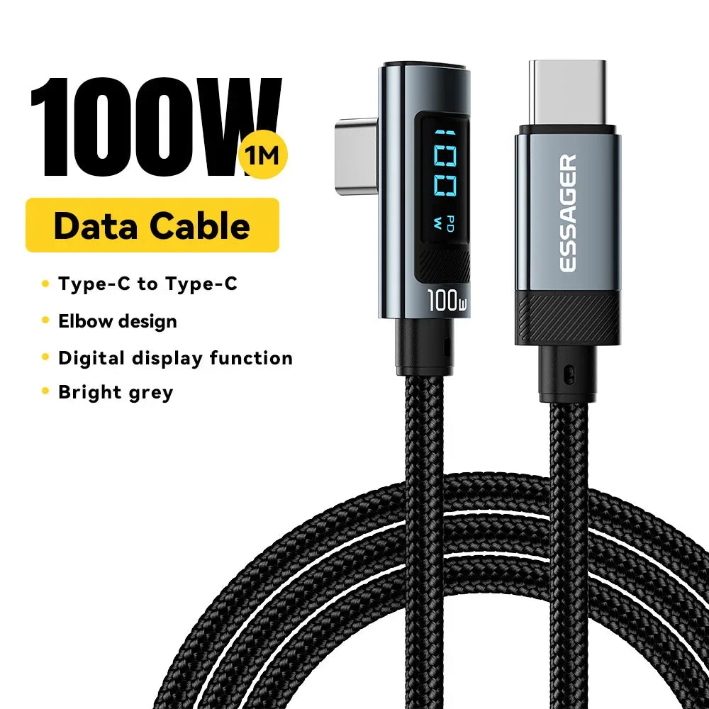 Essager 100W USB Type C Cable - ShopHub