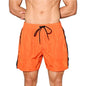 DESMIIT S98 Letter-Detail Swim Shorts with Mesh Liner
