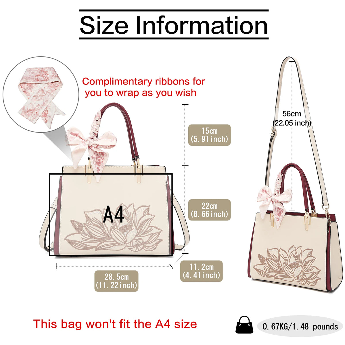 FOXER Luxury Embroidery Women's Handbag Split Leather Elegant Lady Tote Bag Chinese Style Shoulder Bag Best Mother's Day Gift