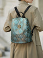 Limited New ZOOLER Handmade Cow Leather Backpack Women Fashion Bag Luxury Large Capacity Backpack Chinese Style #SC2050