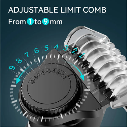 Kensen S16 Electric Hair Trimmer for Men 3 In 1 Hair Cutting