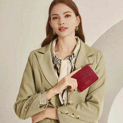 FOXER PU Leather Short Wallet
