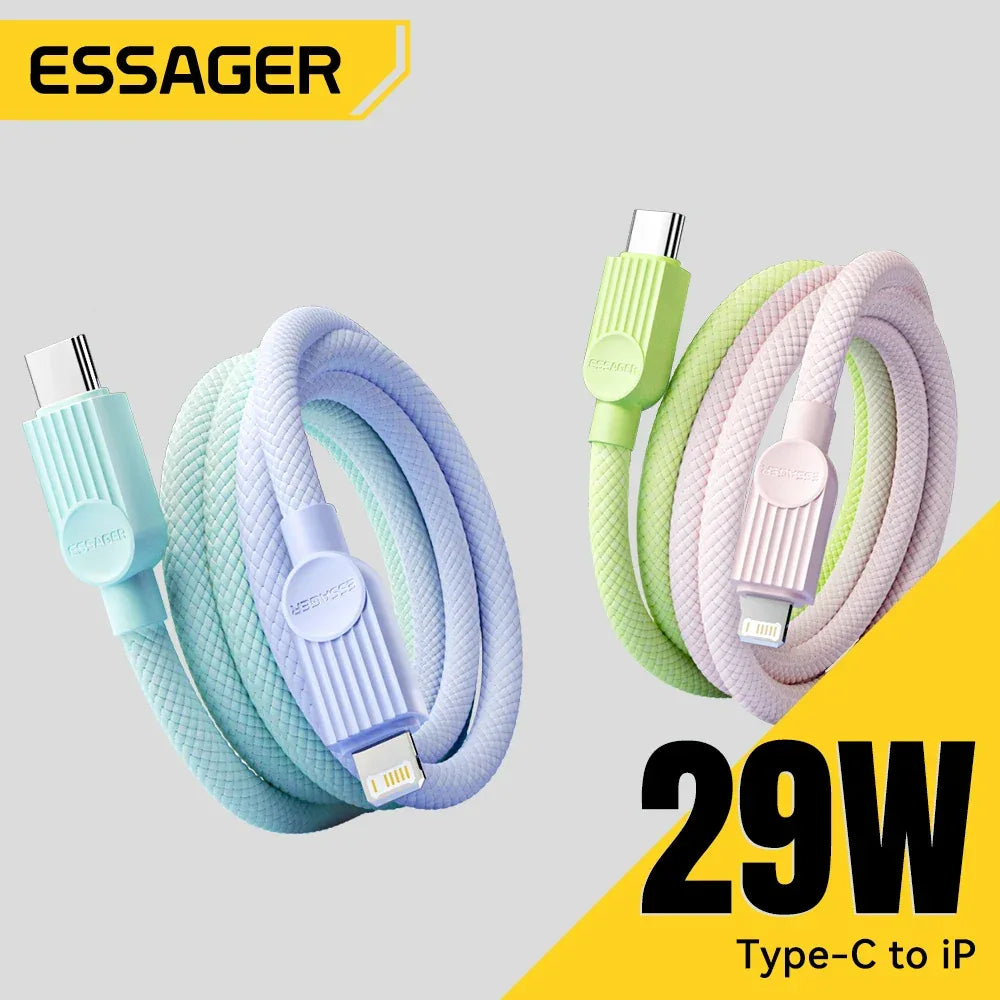 Essager USB C Colour Cable - ShopHub