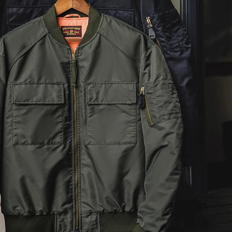 MADEN Bomber Jacket | Black or Army Green