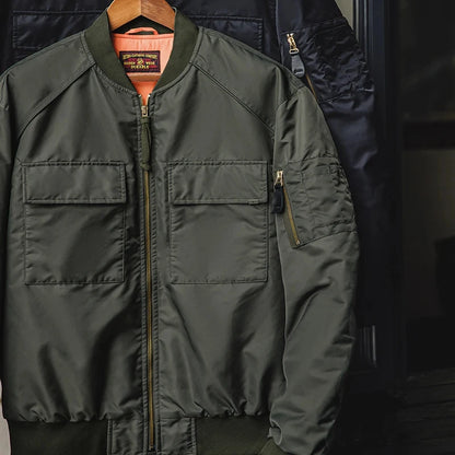 MADEN Bomber Jacket | Black or Army Green