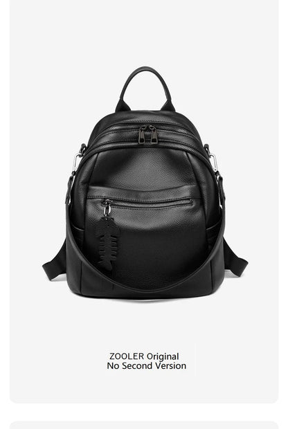 ZOOLER 100% Real Leather Backpack
