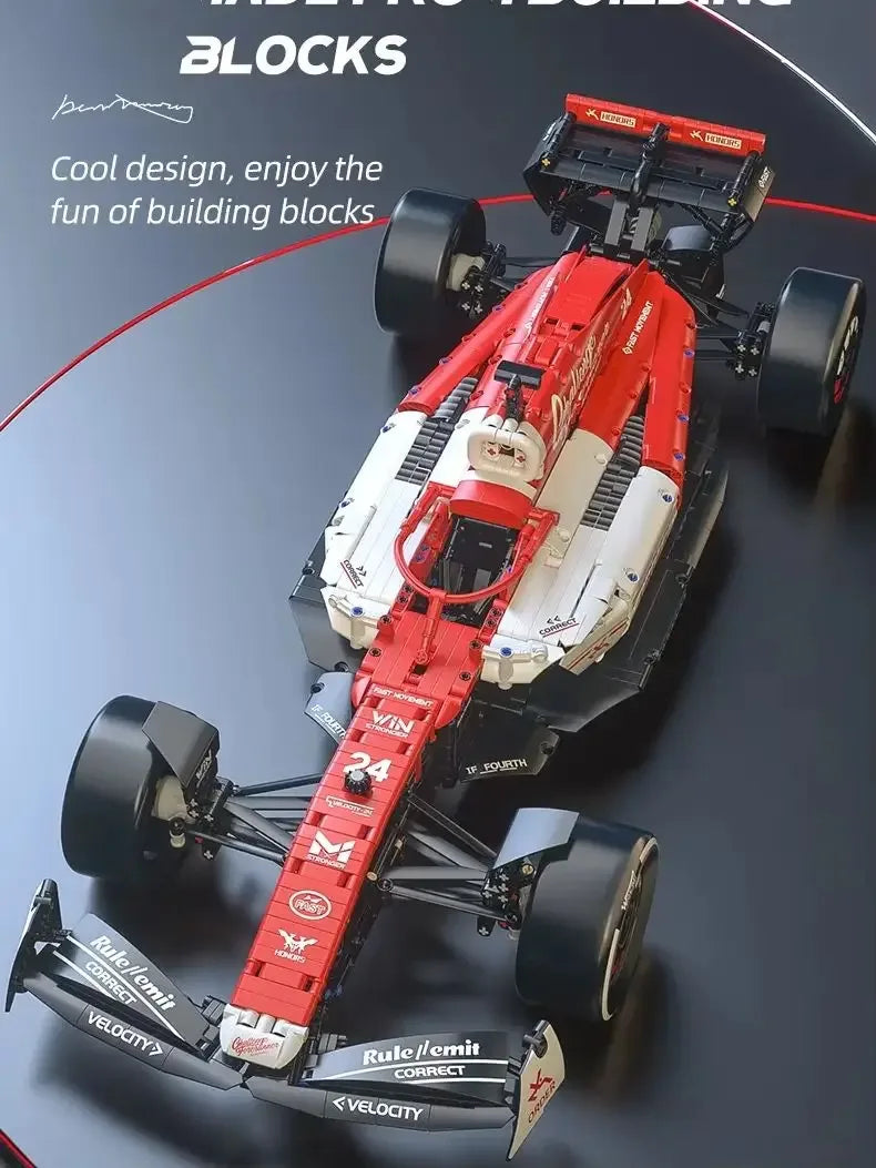 TOYLINX 1768PCS 1:8 F1 Race Cars Building Set - ShopHub
