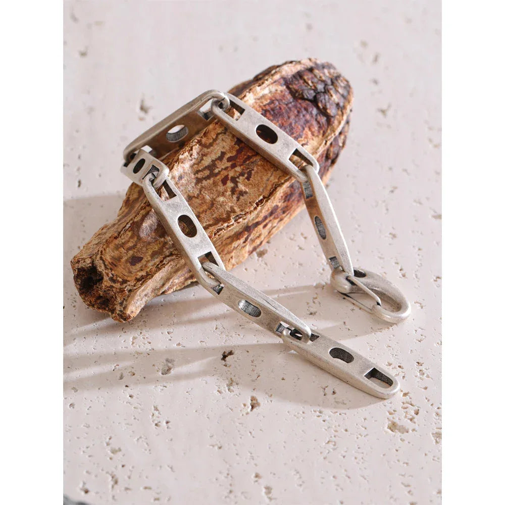 Punk Hip Hop Stainless Steel Vintage Bracelet - ShopHub