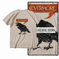 COOLMIND X0062 Dark Winged Truth Graphic Tee