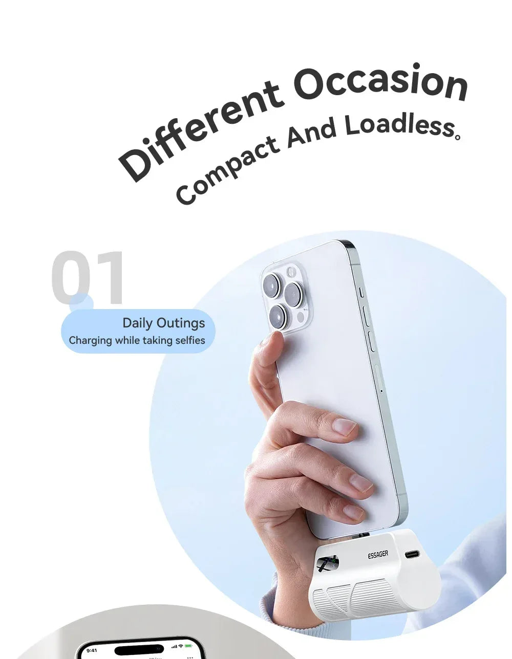 Essager Mini Capsule Power Bank - ShopHub