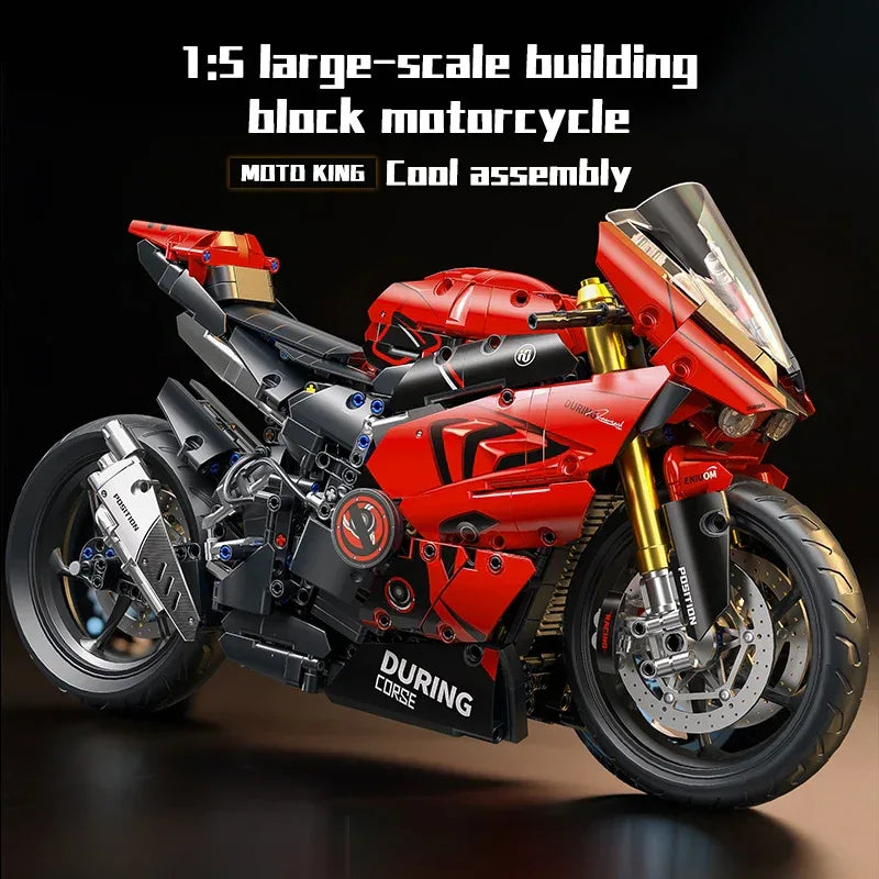 TOYLINX High-Tech 2024PCS Motorcycle Building Blocks - ShopHub