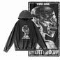 After Dark Acid-Washed Black Graphic Hoodie
