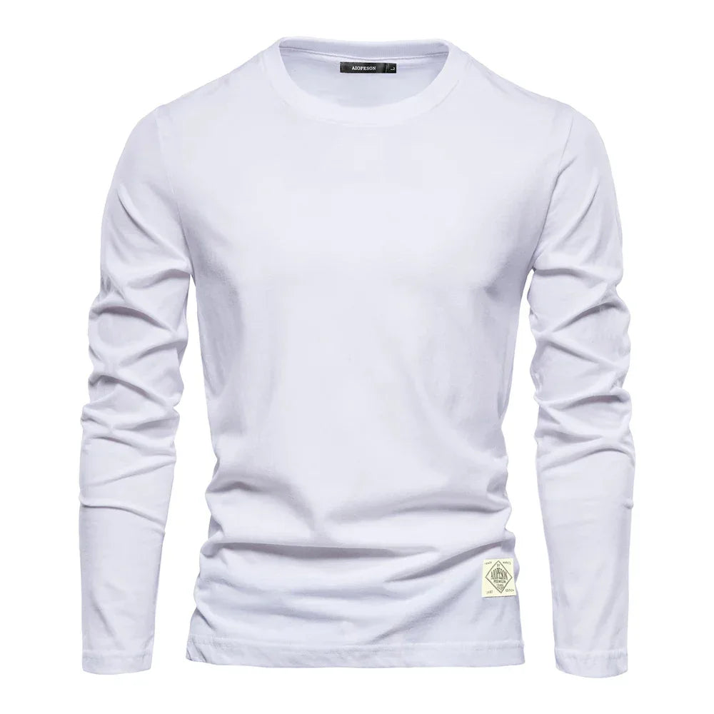 AIOPESON 100% Cotton Long Sleeve Shirts - ShopHub