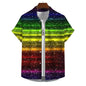 Men’s 3D Print Rainbow Shirt (10 different designs available) Habicare