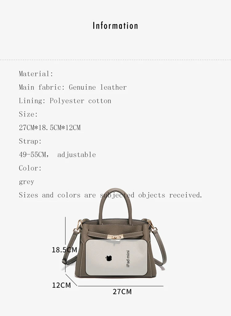 FOXER Genuine Leather Women's Handbag