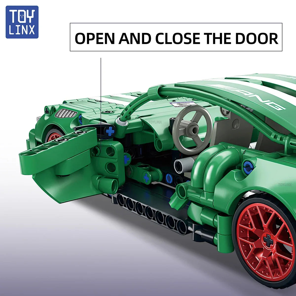 TOYLINX 456PCS Technical Super Racing Car Building Blocks - ShopHub