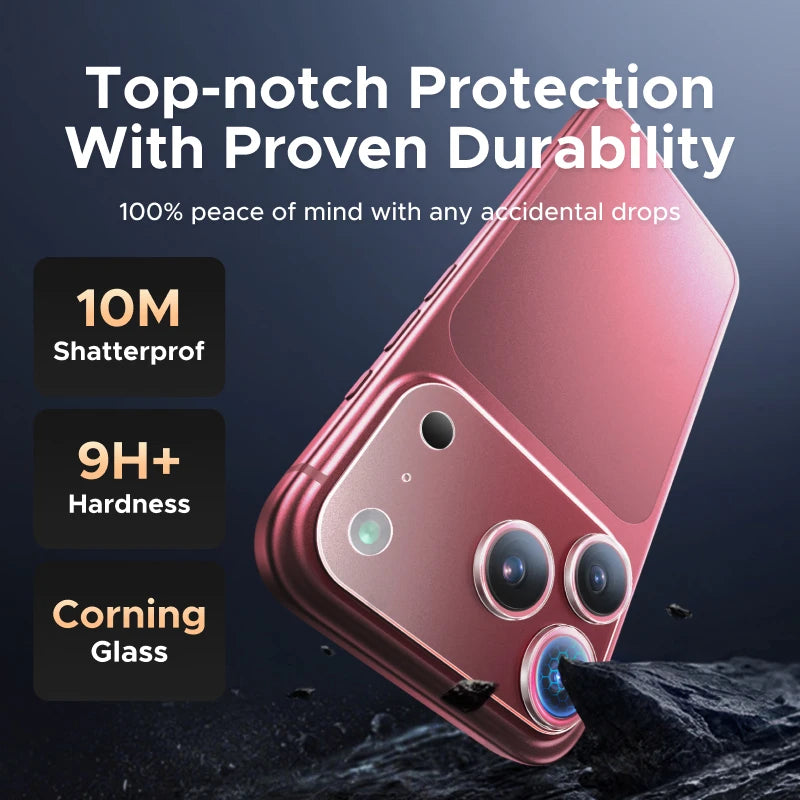 UGREEN Camera Lens Protector for iPhone 18 17 16 15 Pro Max Full Lens Glass for iPhone 18pro Protective Film