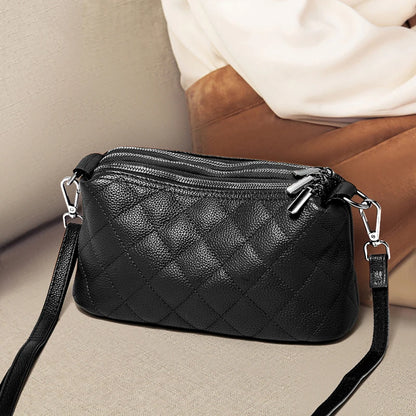 FOXER Genuine Leather Women's Shoulder Bag