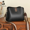 FOXER Genuine Leather Women's Shoulder Bag 2026 Casual Lager Tote Bag PVC Female Crossbody Purse