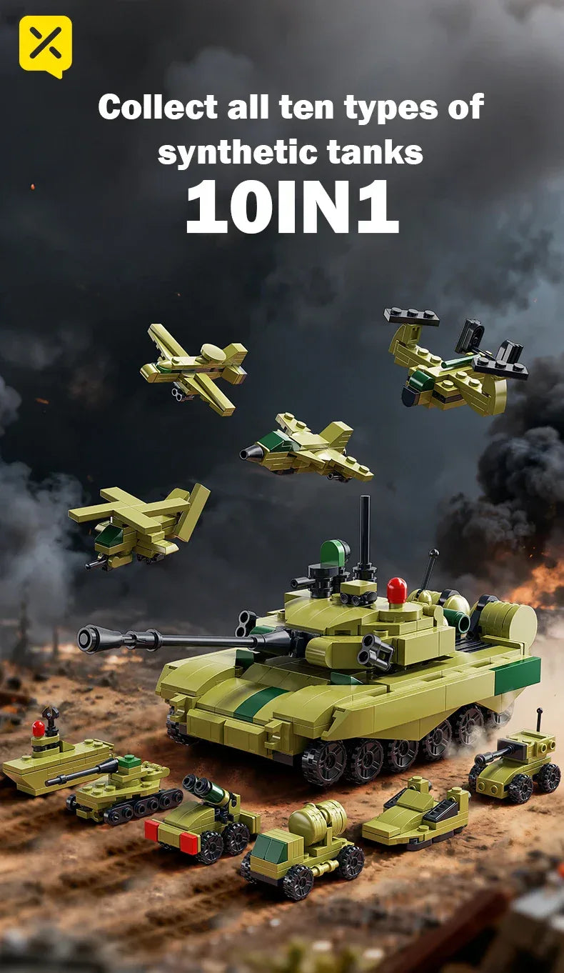 TOYLINX WW2 Military Building Blocks! - ShopHub