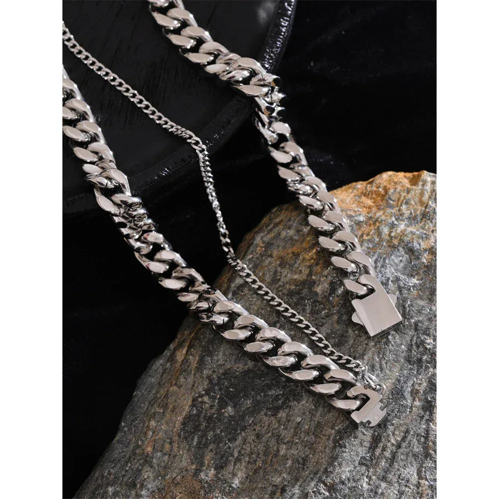 Statement Cuban Chain Necklace - ShopHub