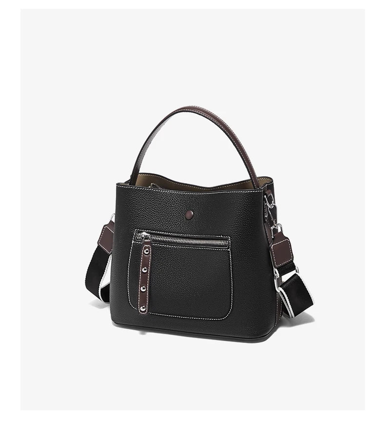 FOXER New Lady's Handbag Fashion 2026 Spring Summer Genuine Leather Casual Women Tote Bag Large Capacity Crossbody Shoulder Bag