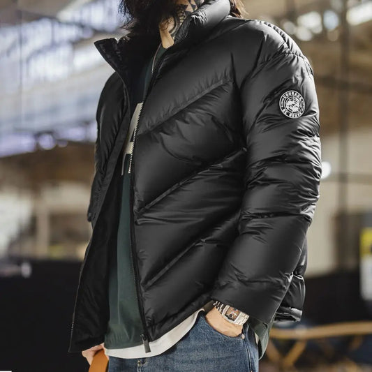 Maden Men's 90% White Duck Down Jacket