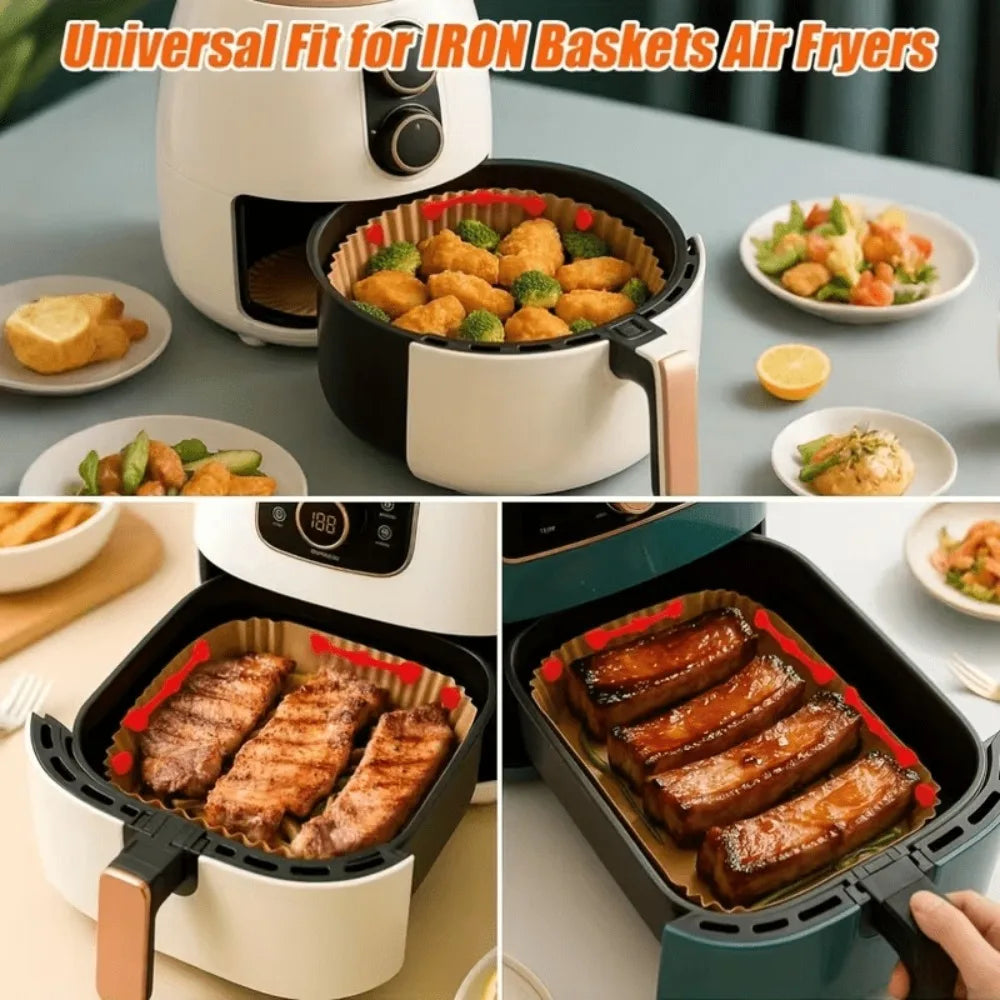 2Pcs Silicone Air Fryer Liner Clips - Heat Resistant Kitchen Accessories
