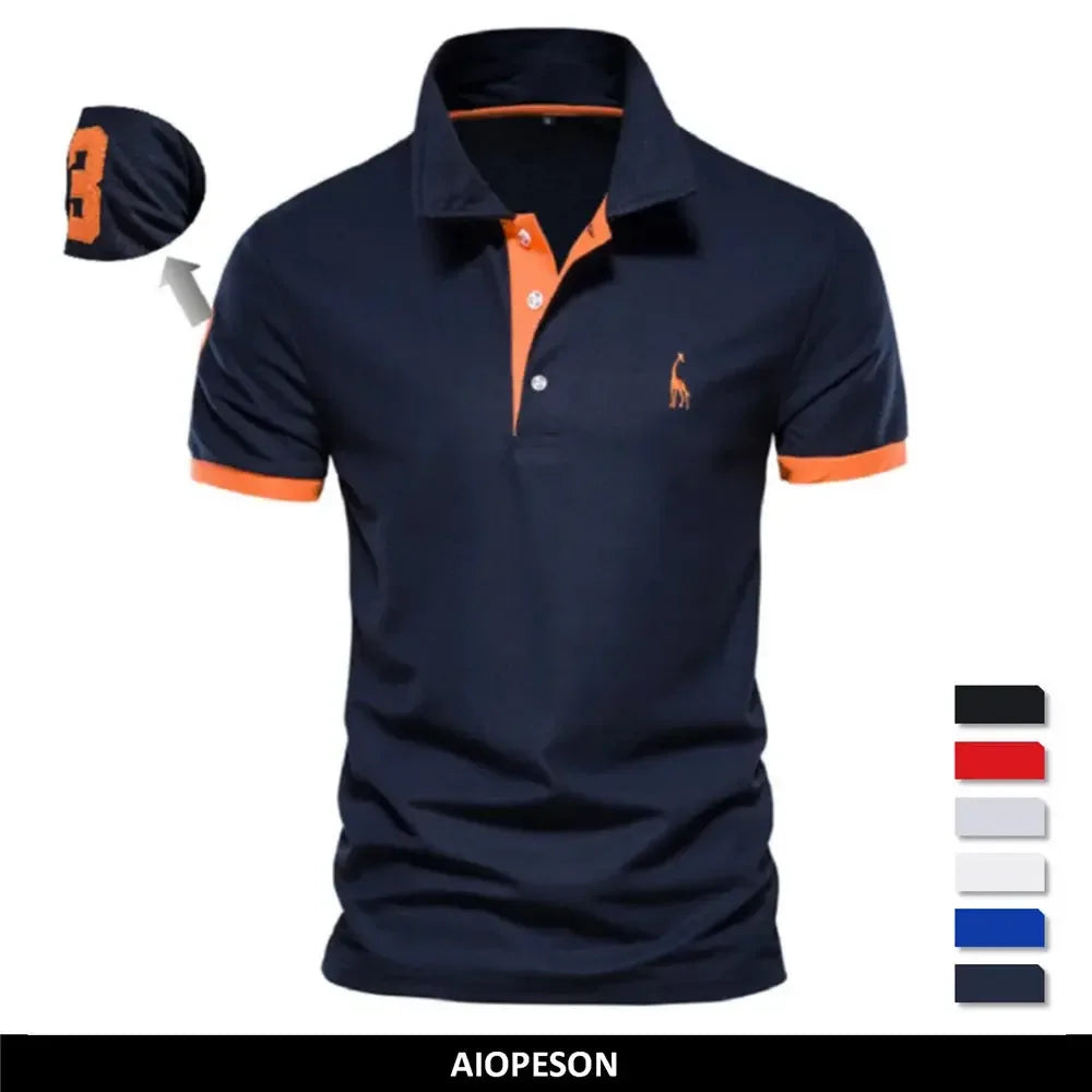 AIOPESON's 35% Cotton Polo Shirts - ShopHub