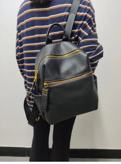 ZOOLER Top Sell Genuine leather Backpack Women Real Leather Travel Bags Style Backpack Soft Skin Female School Girl  Bags MY113