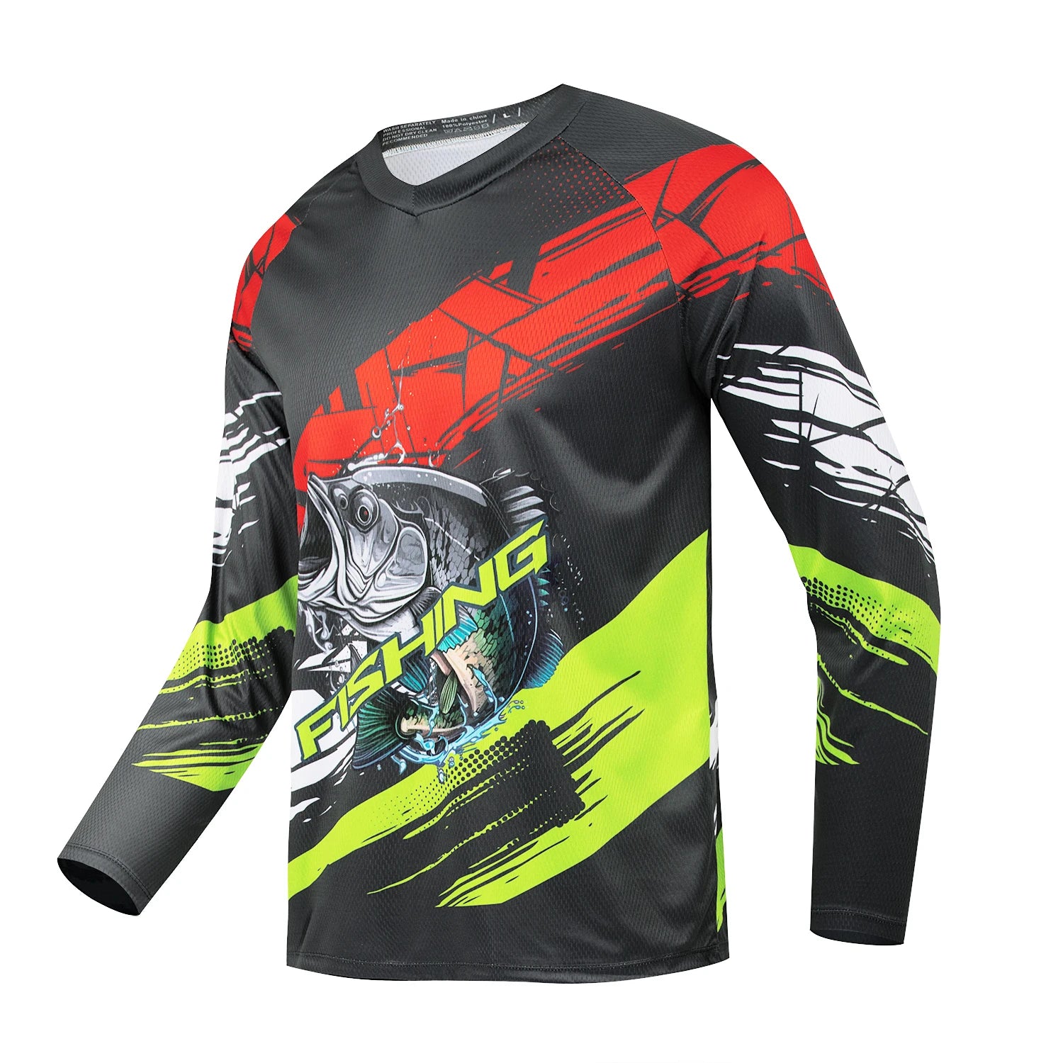Men's Long-Sleeve UPF 50+ Fishing Shirt ShopHub