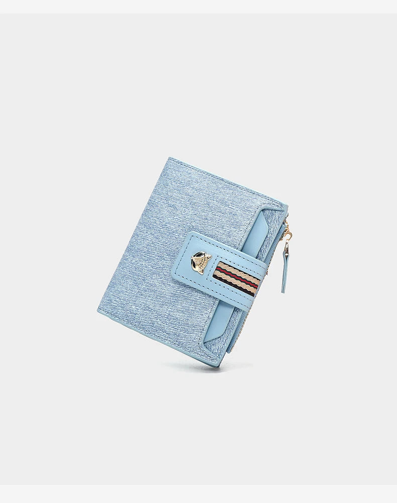 FOXER Synthetic Leather Short Wallet for Women