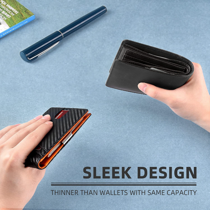 Rfid Microfier Leather Men's Luxury Wallets