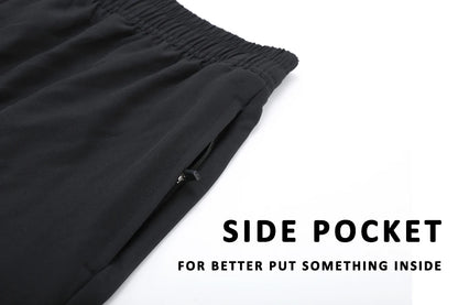 Men's summer boardshorts by ShopHub NZ featuring polyester and spandex, elastic waist, side zipper pockets, ideal for gym or beach.
