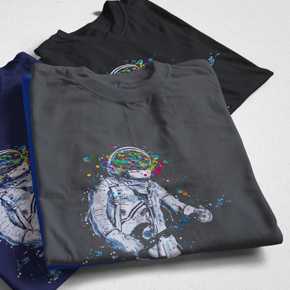 COOLMIND CP0289 Space Print Cotton Tee