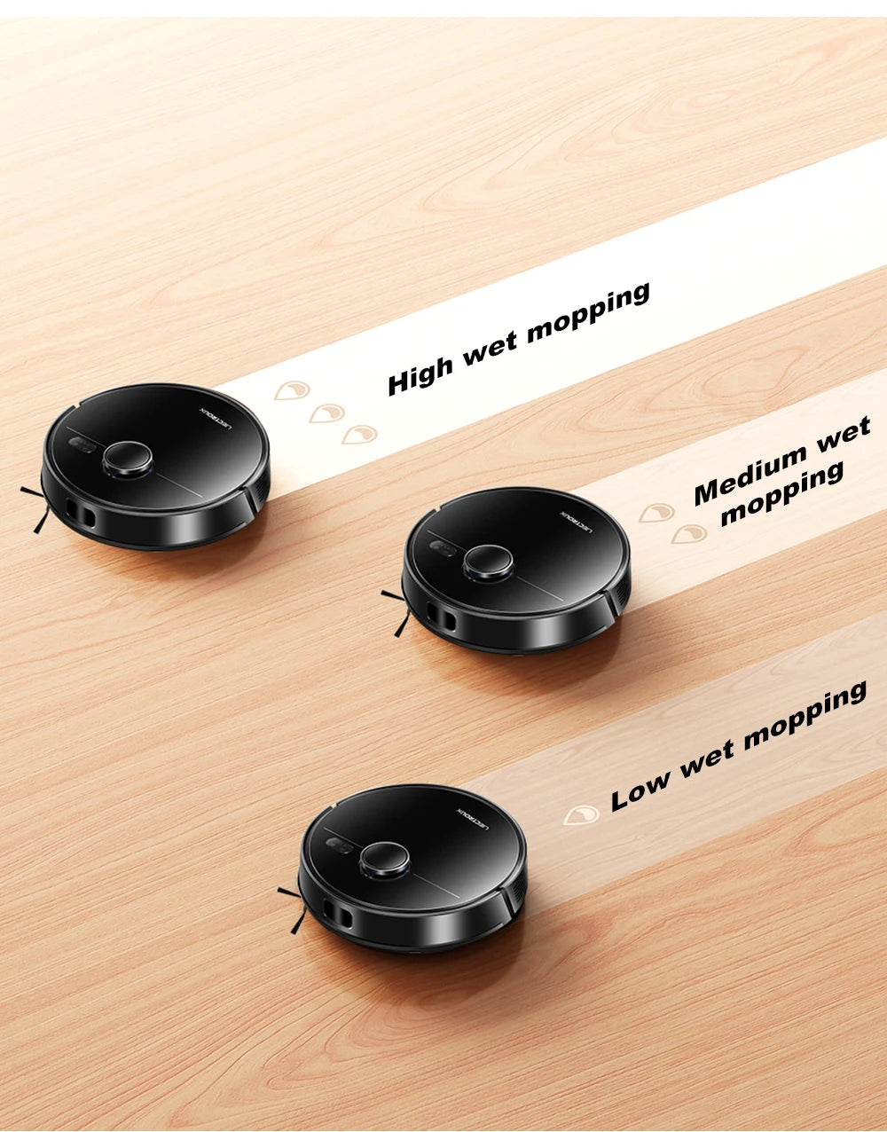 Liectroux M70 Pro Robot Vacuum Cleaner & Mop
