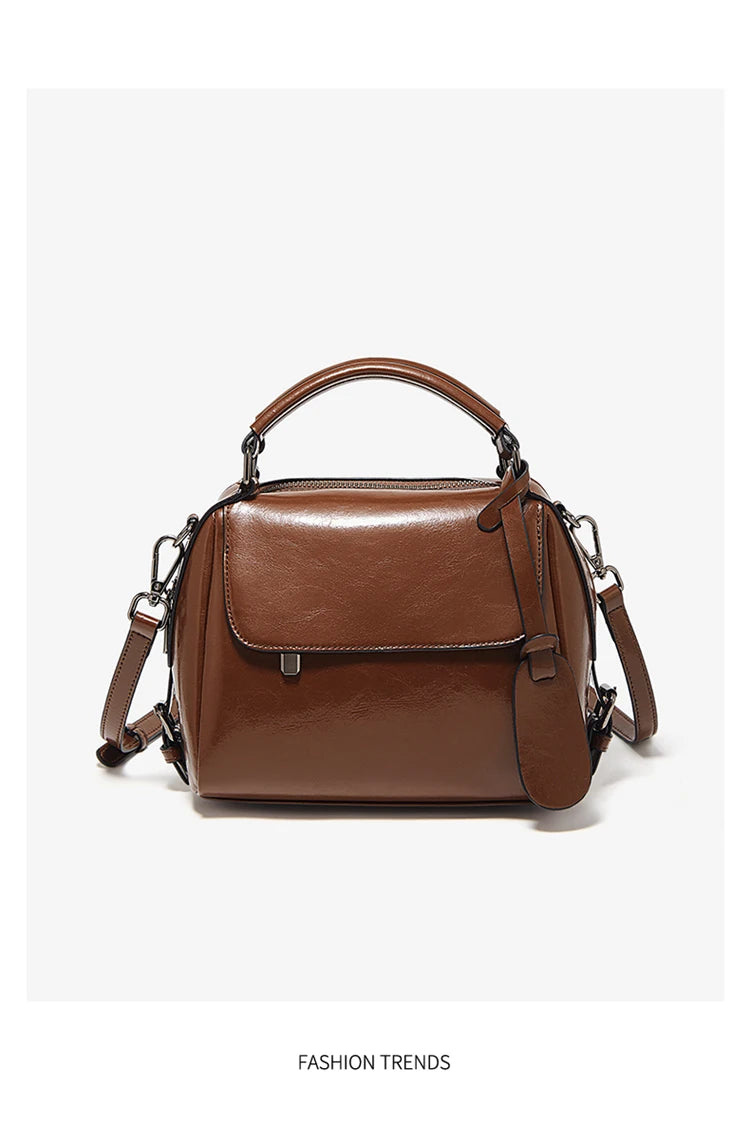 FOXER Split Leather Women's Handbag