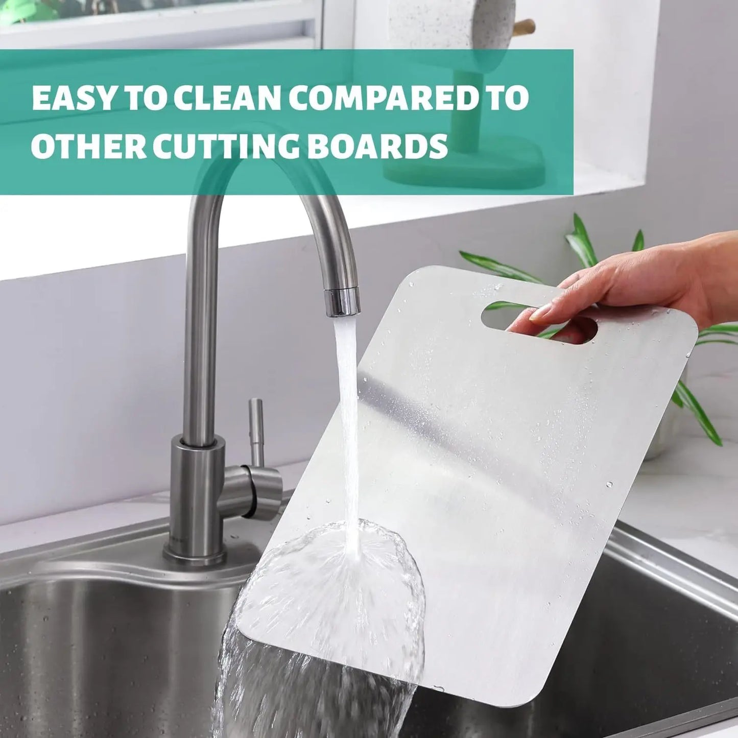 3pcs Stainless Steel Cutting Boards
