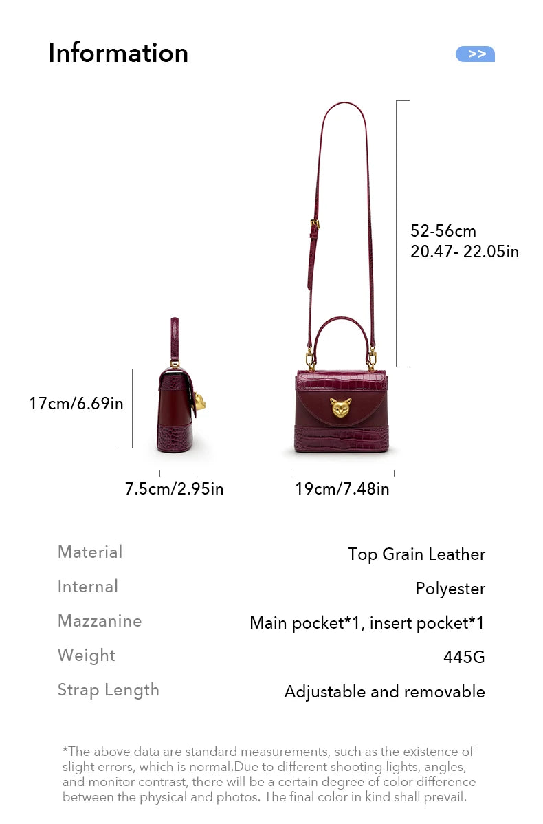 BAFELLI Crocodile-Grain Leather Bucket Bag