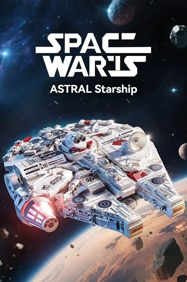 TOYLINX Millennium Falcon Building Blocks Kit! - ShopHub