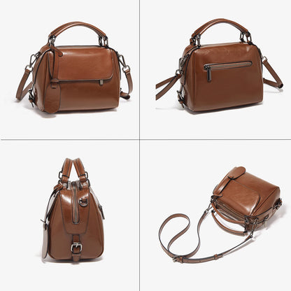 FOXER Split Leather Women's Handbag