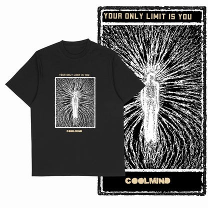 COOLMIND Unisex Vintage-Style Graphic Cotton T-Shirt