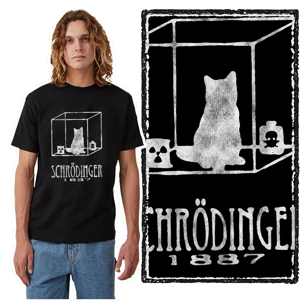 COOLMIND 100% Cotton Cool Mens Tee Shirt Casual Cool Cat Print Men Tshirt Loose Summer Short Sleeve Men T Shirt o-neck t-shirt