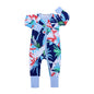 Kids Tales Little Daydream Cotton-Blend Double-Zip Romper