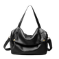 FOXER Genuine Leather Shoulder Bag for Women Large Capacity Handbag Female Casual Tote Bag Computer Bag Crossbody Purse as Gift