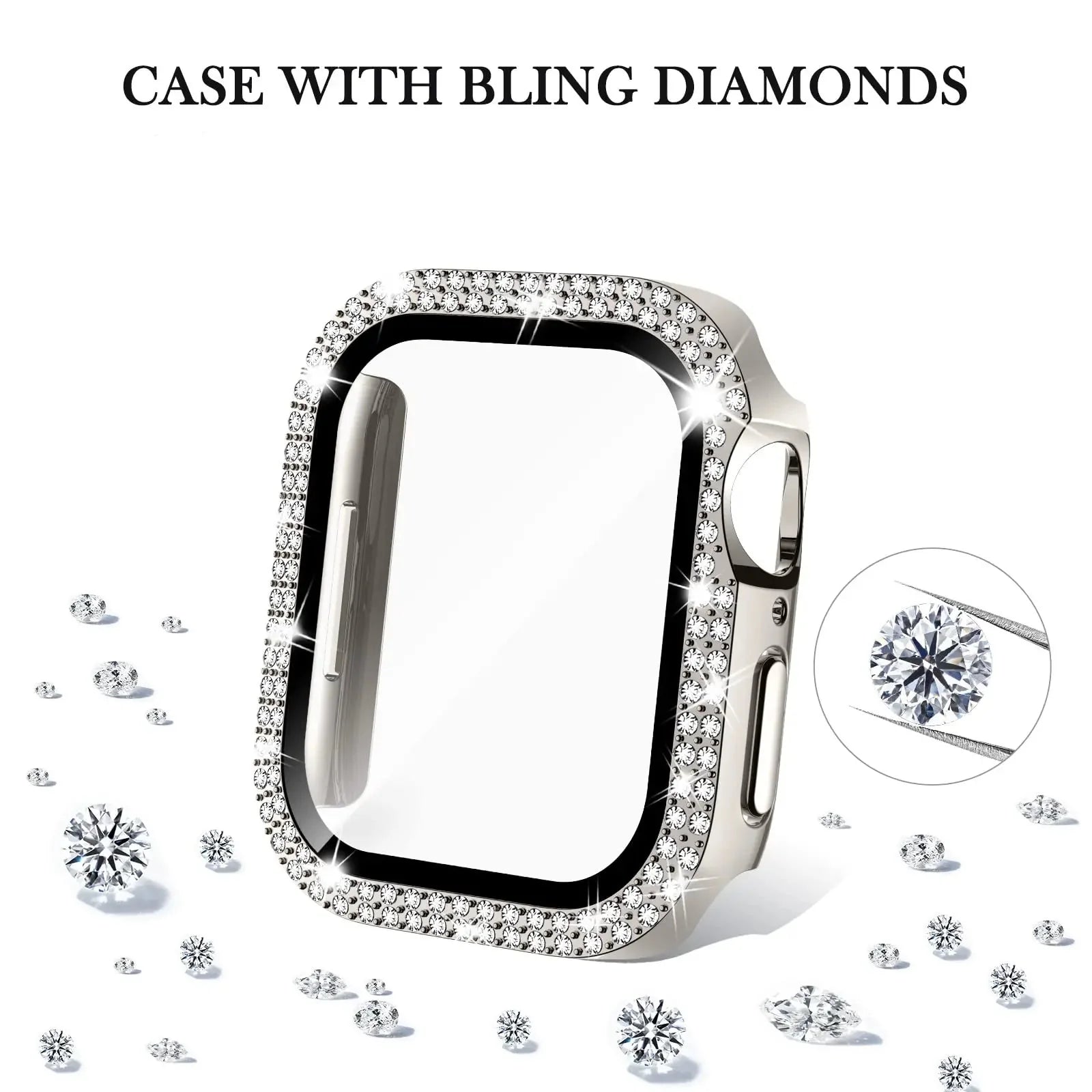 Sparkle Protective Case for the Apple Watch Series 10 (42mm) Habicare