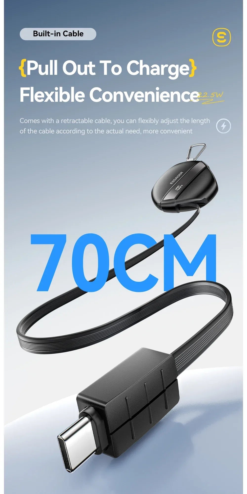 Essager 10000mAh Digital Display Power Bank - ShopHub