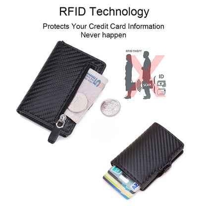 Compact Men's Wallets With RFID Protection