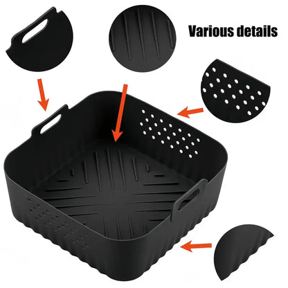 Single Pack Silicone Air Fryer Liner