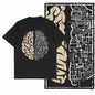 G25 Cool Vintage Cotton Men's Distressed Creative Printed Graphic T-Shirt | Streetwear Big Size O-Neck Men's Tee T-Shirt T Shirt